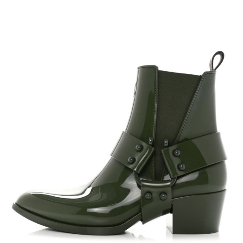 Louis Vuitton Monogram Rhapsody Ankle Boot • Khaki • EU 39
